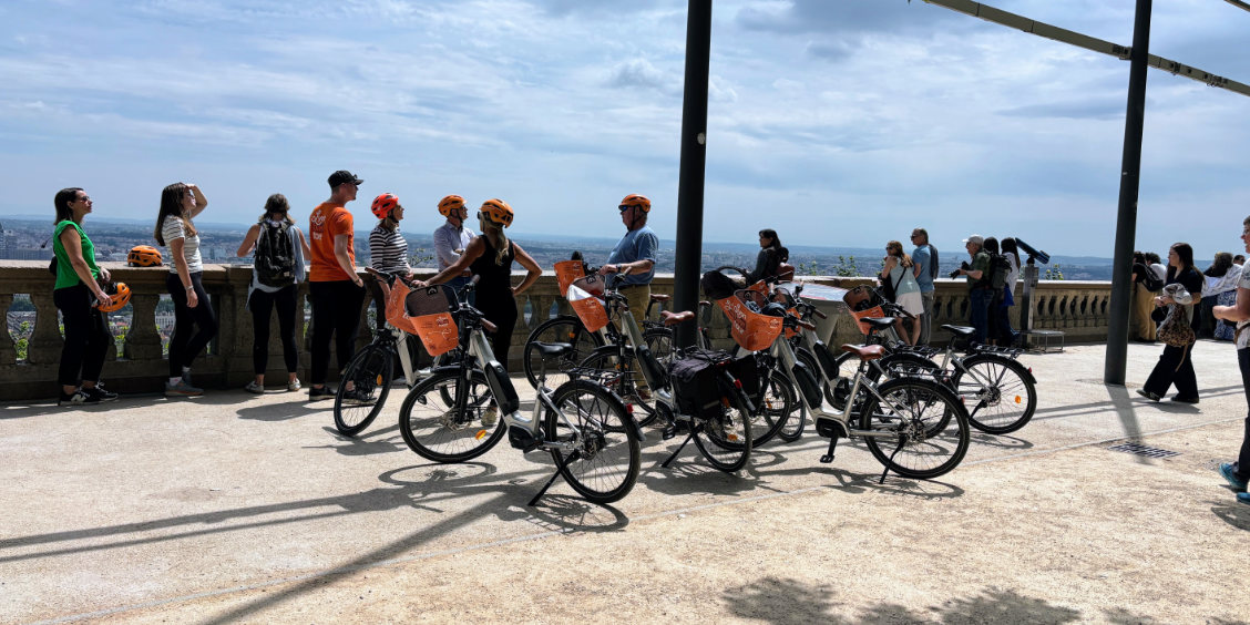 Tour di Lione in bici elettrica