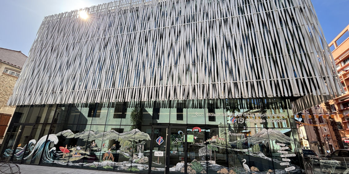 Maison de l'Eau et de la Méditerranée a Le Boulou, Francia.